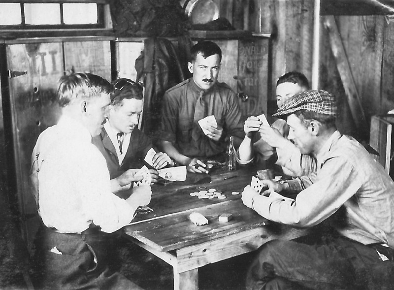 Image result for poker card party, 1940s