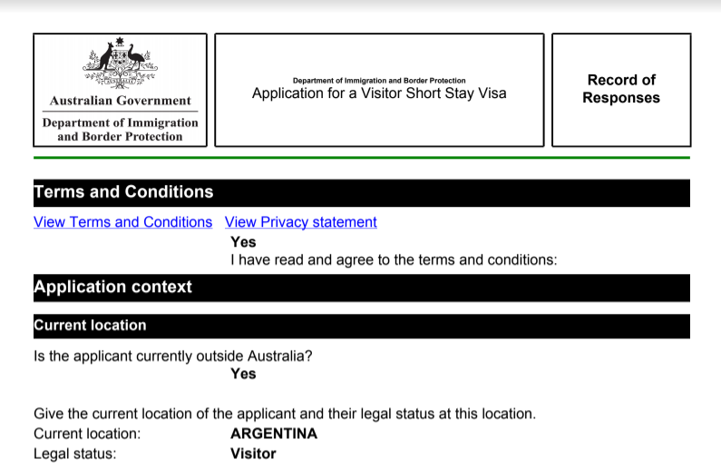 australia visit visa requirements philippines