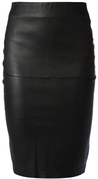 By Malene Birger Floridia Leather Pencil Skirt — UFO No More