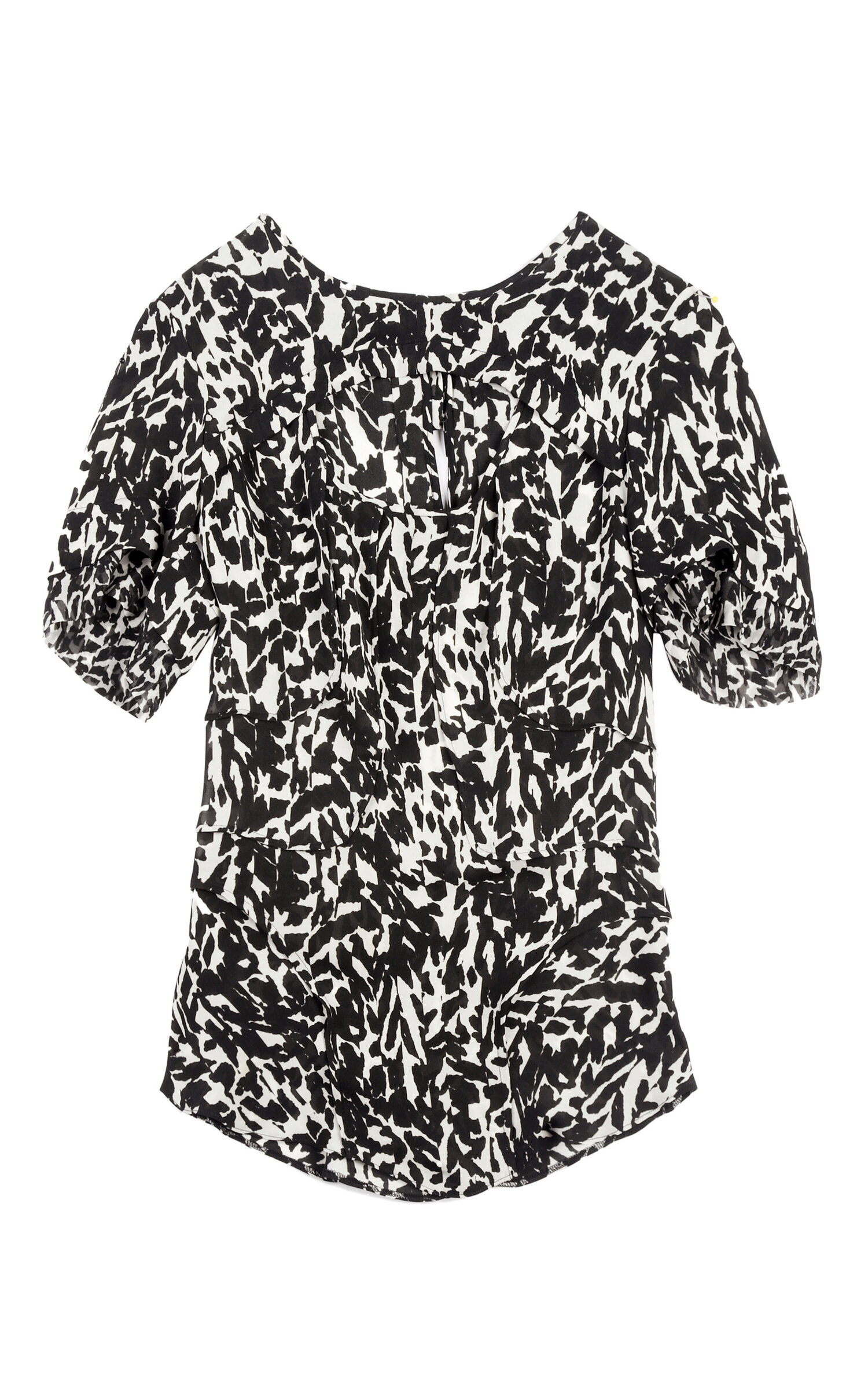 Isabel Marant Mindy Printed Top in White — UFO No More