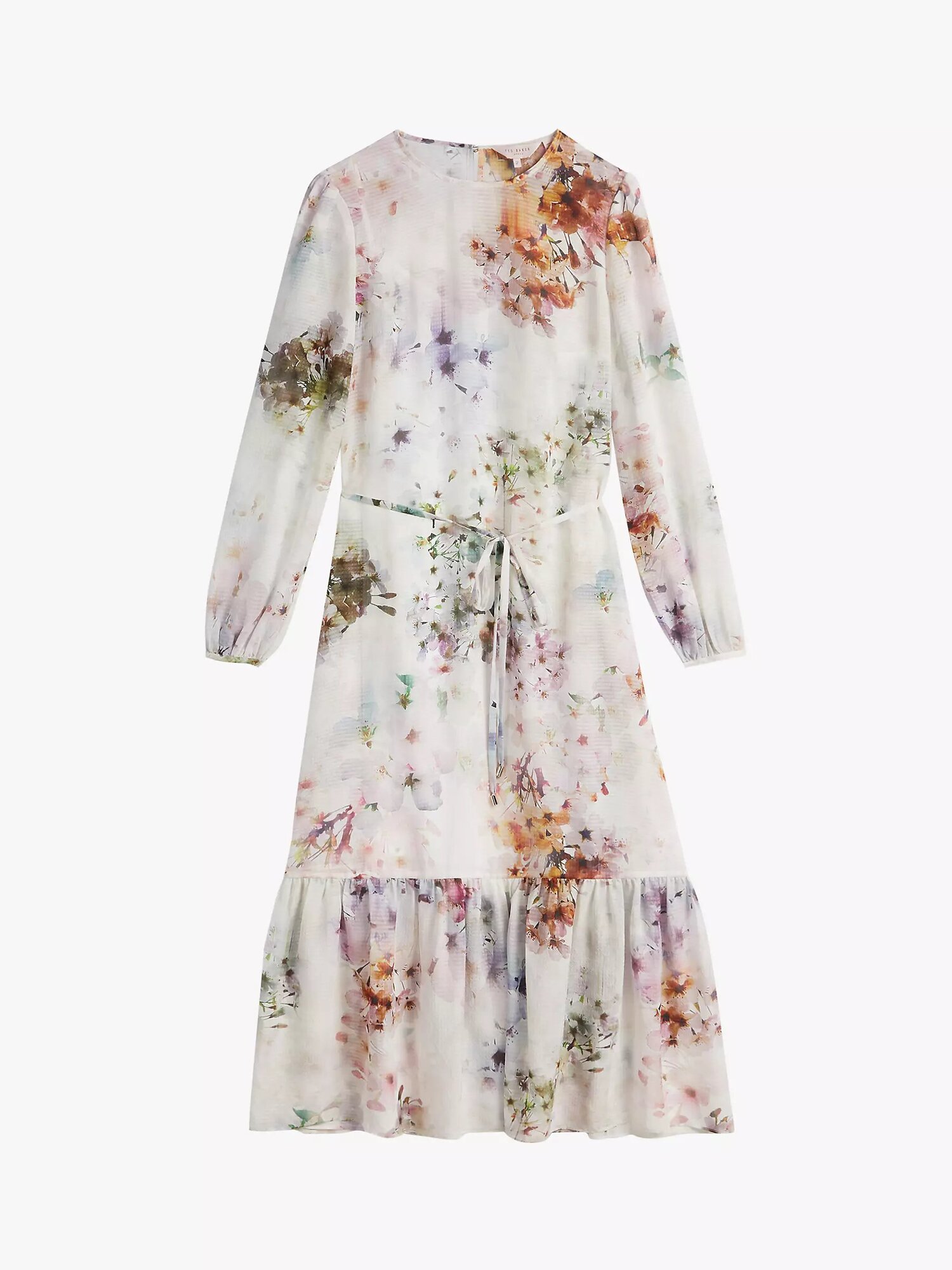 Ted Baker Kelly Floral Print Midi Dress — UFO No More