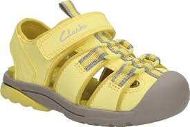 Clarks Beach Tide Sandals in Lime 