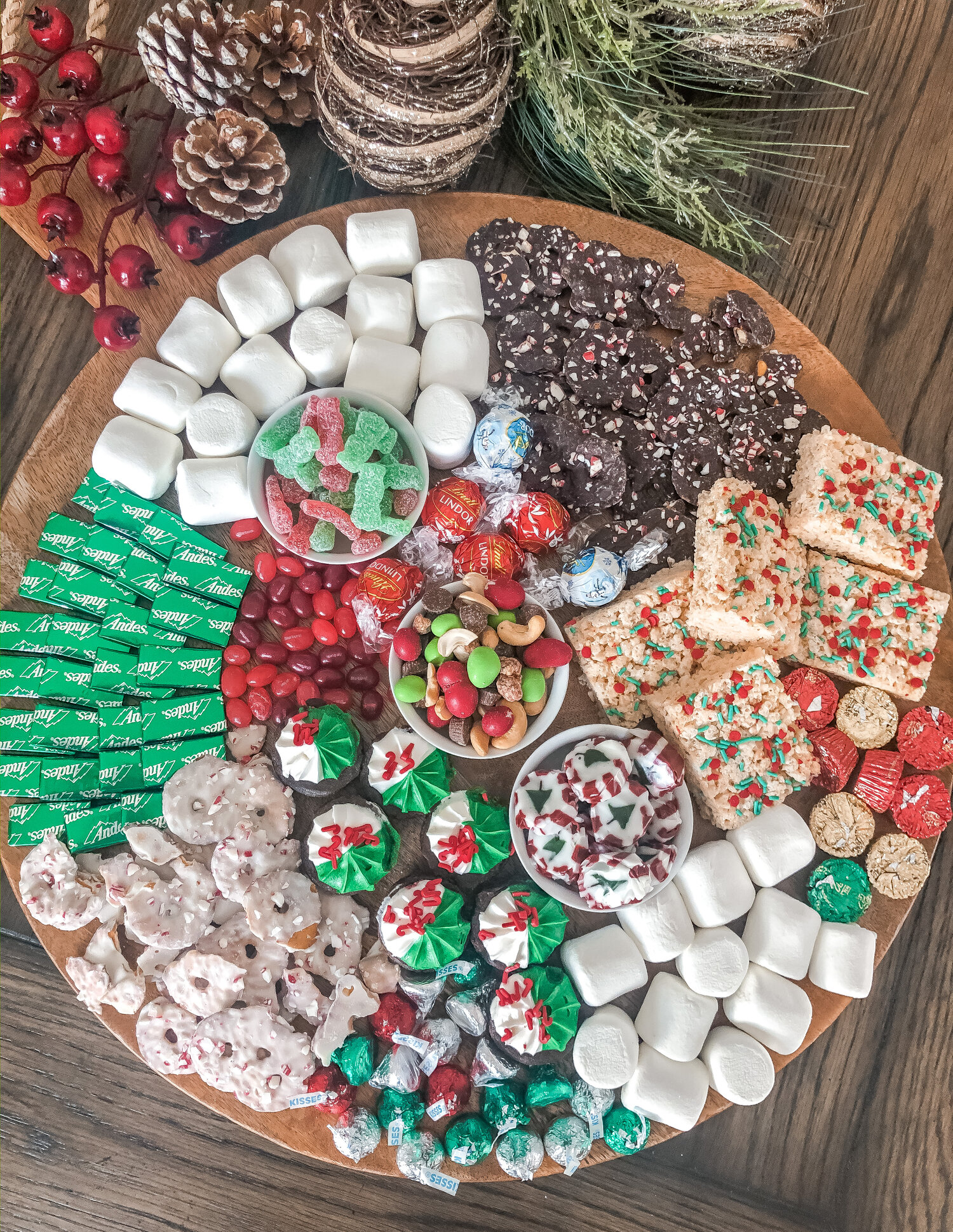 Christmas Dessert Board — Home By Hiliary