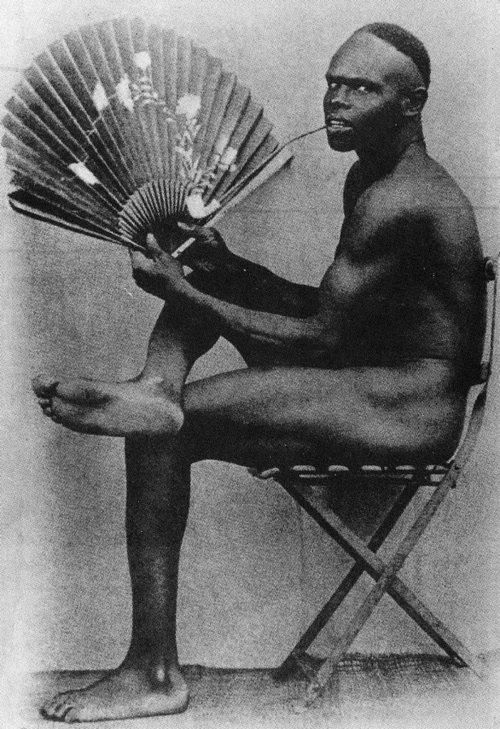 A French colonial photograph, ca. 1900.
