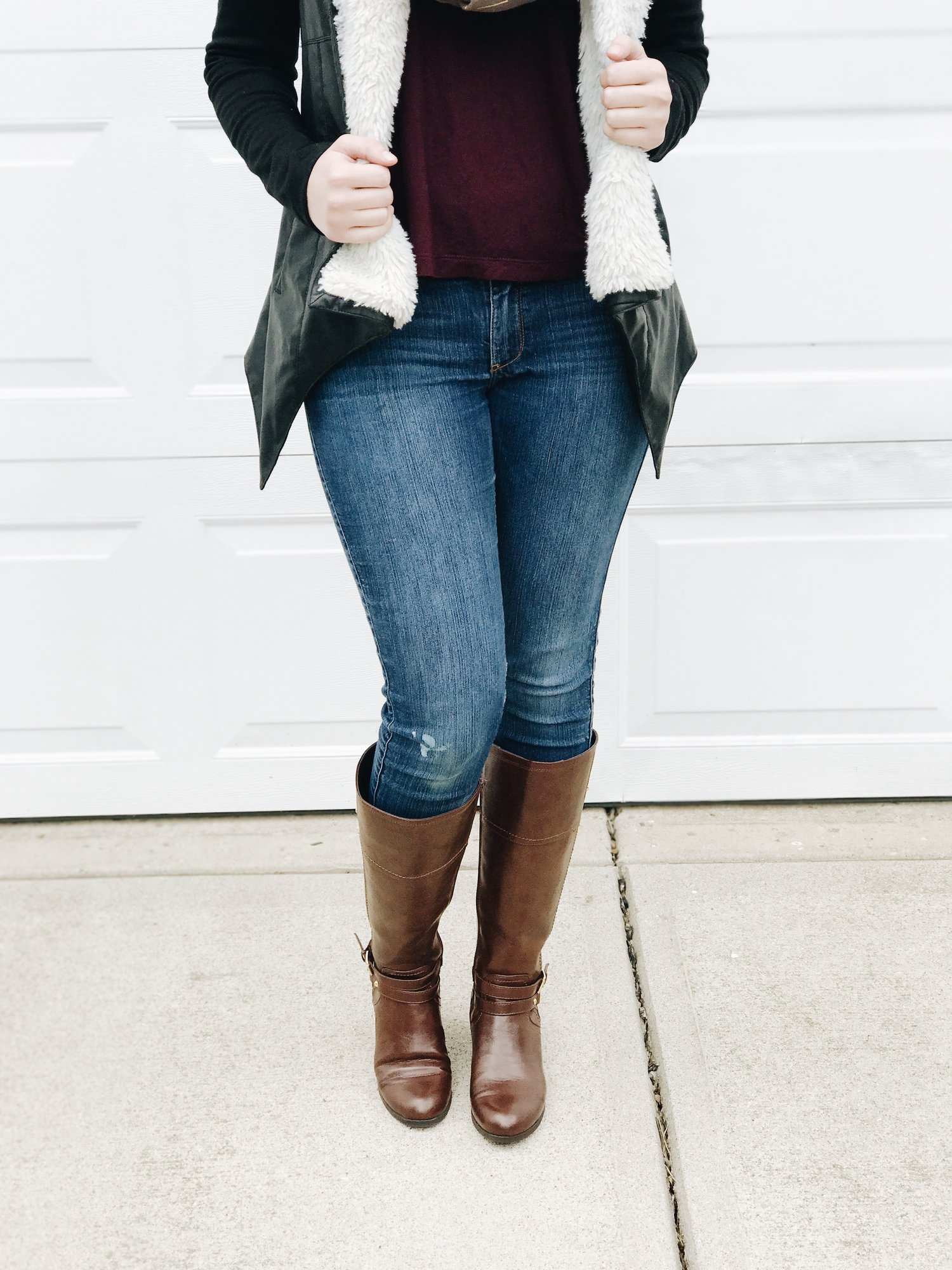 Style Files #6 | Faux-Leather Jacket #ThriftedFinds — Plaid Lattes