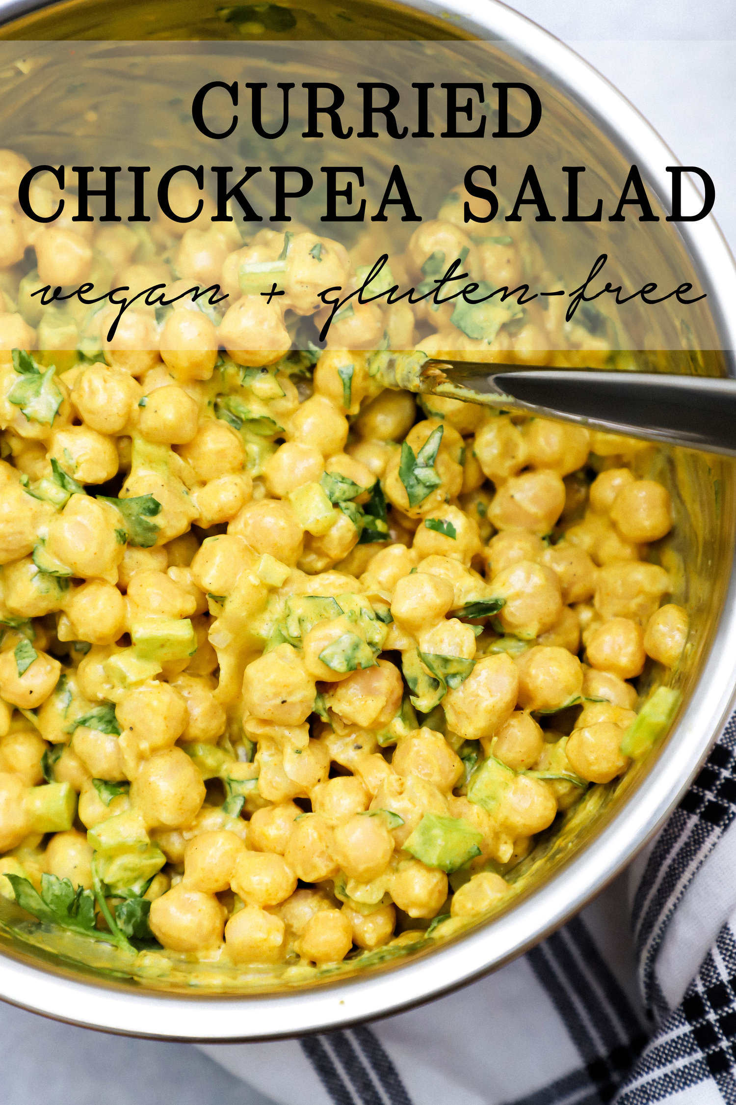 Quick Curried Chipea Salad