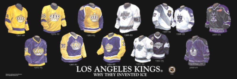 la kings first jersey