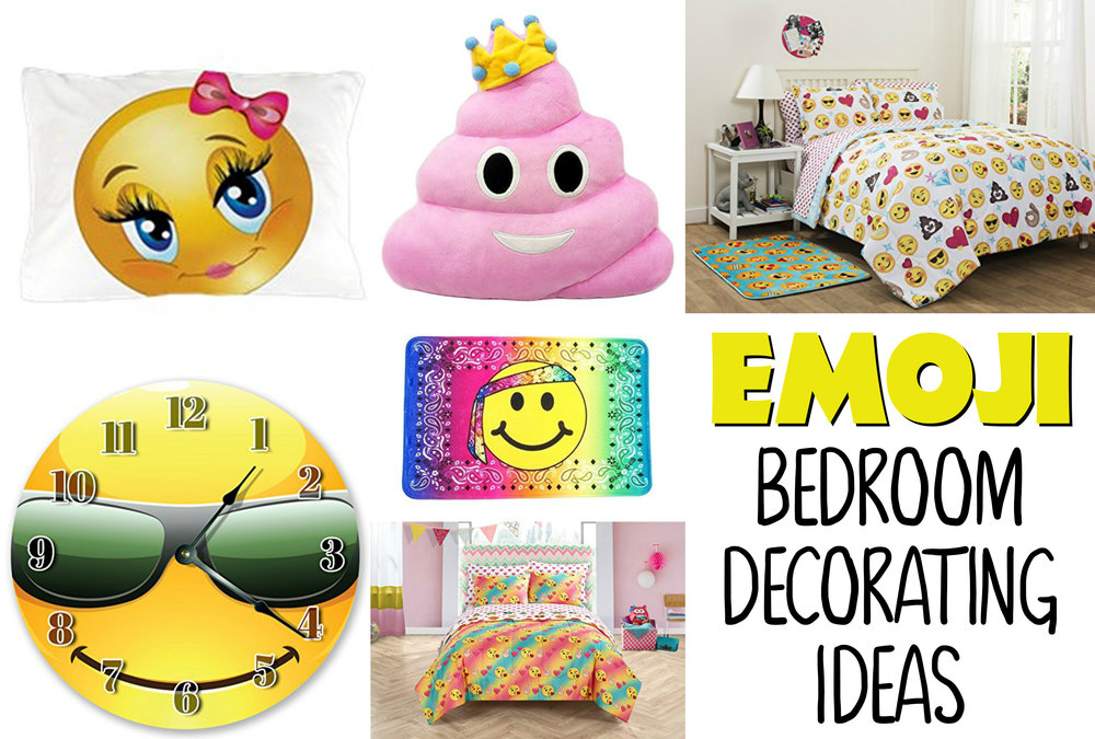 funny emoji bedroom decorating ideas for kids — best toys for kids