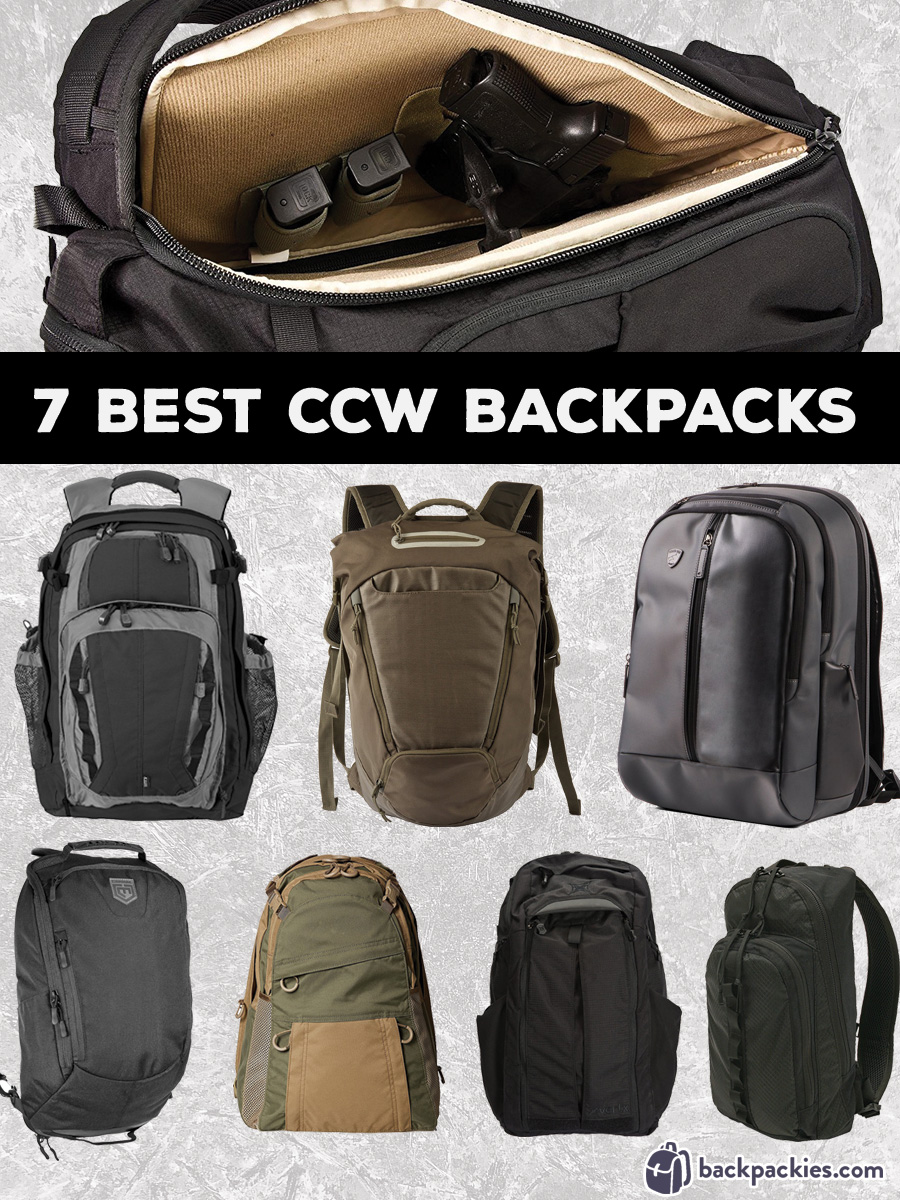 Tactical Concealed Carry Backpack | IUCN Water