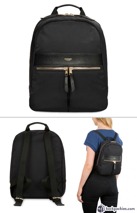 6 Small Black Leather Backpacks We Love - 2018 Must Haves | Backpackies