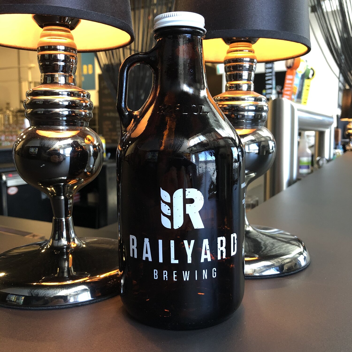 RAILYARD HOWLER 32 OZ  Railyard Brewing | Calgary Craft Brewery