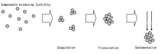 Process of Coagulation, Flocculation and Sedimentation