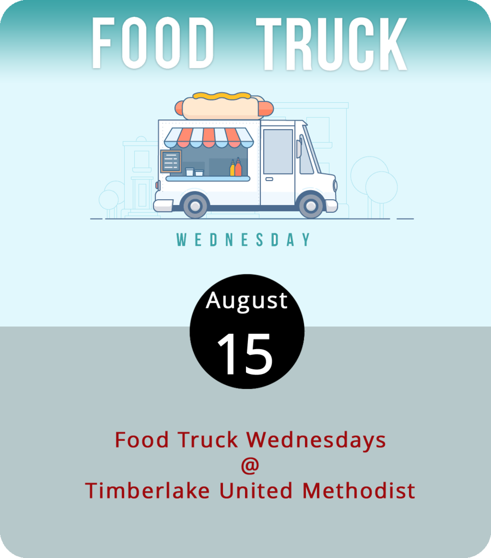 Food Truck Wednesday at Timberlake United Methodist (21649 Timberlake Rd.) is shaping up to be the largest gathering of Lynchburg food trucks this summer. The church, which hosts the roundup on its lawn, booked the Taco Wagon, Sourdough Pizza Co., Lynchburg BBQ Co., Uprooted, Hibachi Guys, Brother Jake's Brick Oven Creations, Calle Cruz, Homestead Creamery, Kona Ice, and Dem Bunz, which adds up to a whopping ten trucks ready to serve up the goods at 5 p.m. For more info, click  here  or call (434) 239-1348.