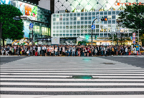 Resultado de imagen para Shibuya Crossing
