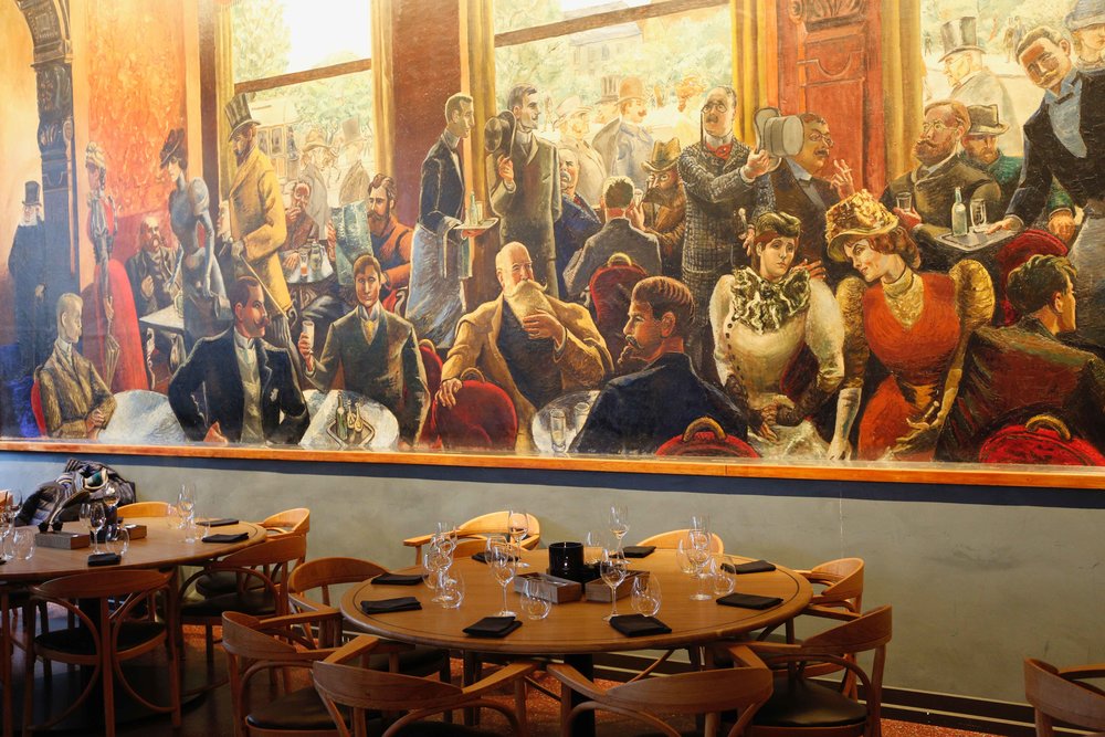 Risultati immagini per grand cafÃ¨ oslo murale