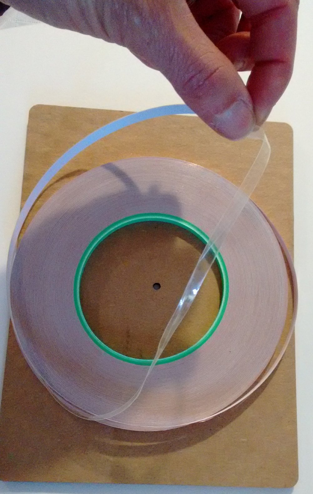 tape holder remove plastic