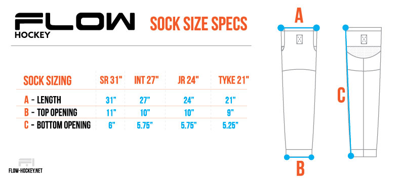 Solid Knit Socks — Flow Hockey
