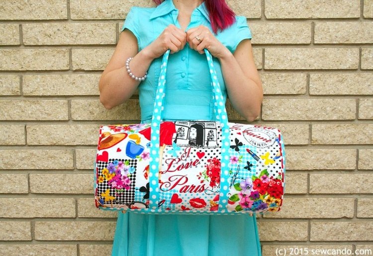 Bon Voyage Duffel from Sew Can Do