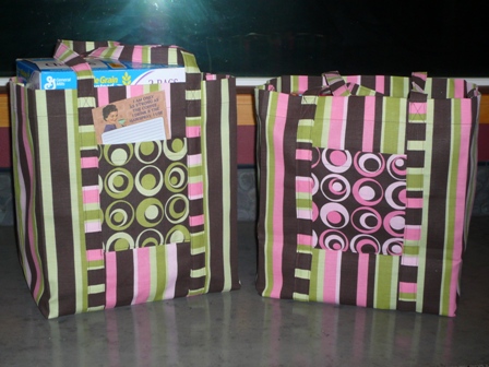 Reusable Shopping Bags on Crafty Staci