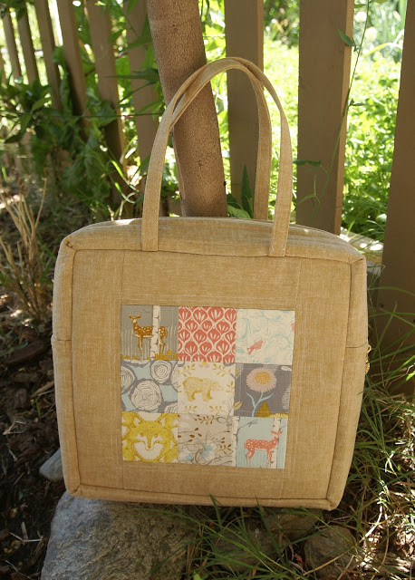Timber Mosaic Bag from Fabric Mutt