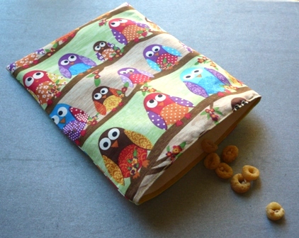 Reusable Sandwich and Snack Bags from Crafty Staci