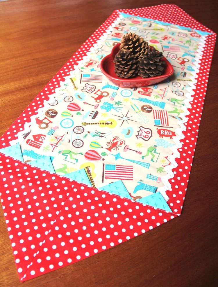 Sew a Table Runner in an Evening - DIY Sewing Tutorial