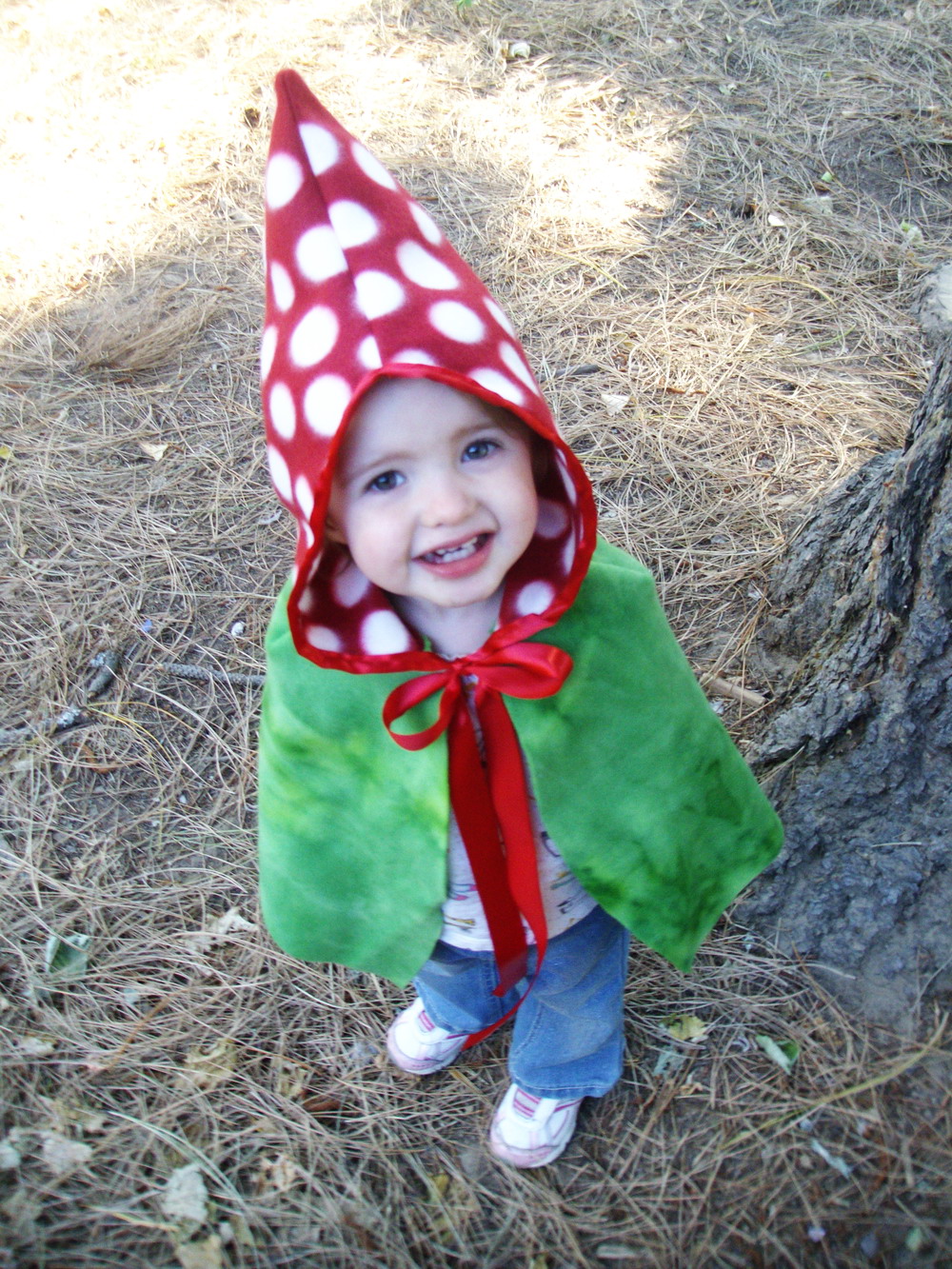 diy garden gnome cloak — The Only Jenny