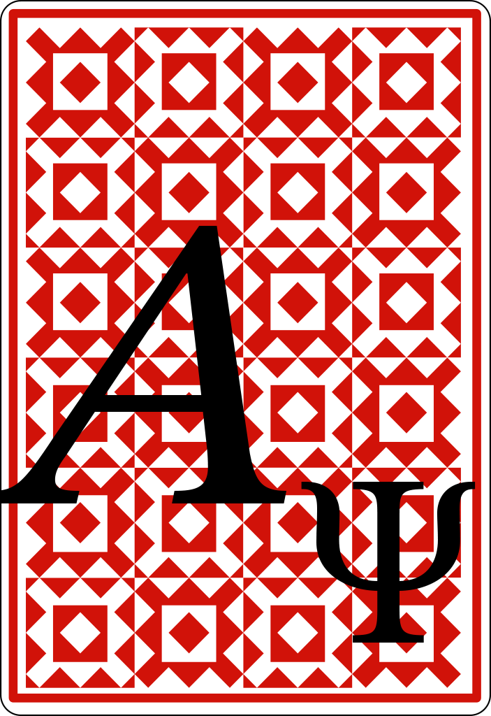 Quantum Playing Card A Psi