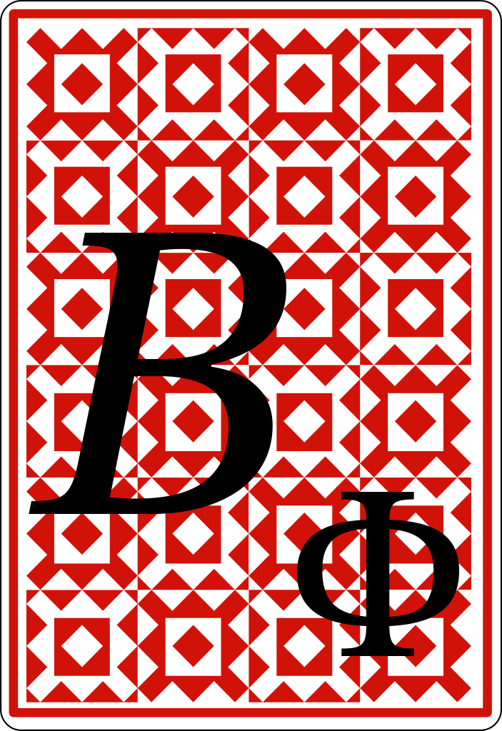Quantum Playing Card B Phi
