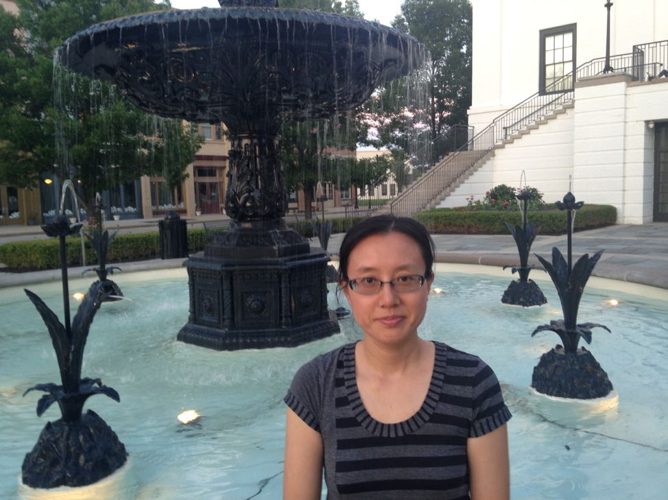 Dr. Li Xing while during her postdoc at Indiana University - Purdue University Indianapolis (IUPUI). Photo Courtesy: Li Xing.