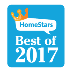 HomeStars Best Moving Company Toronto 2017 Award
