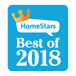 HomeStars Best Moving Company Toronto 2018 Award