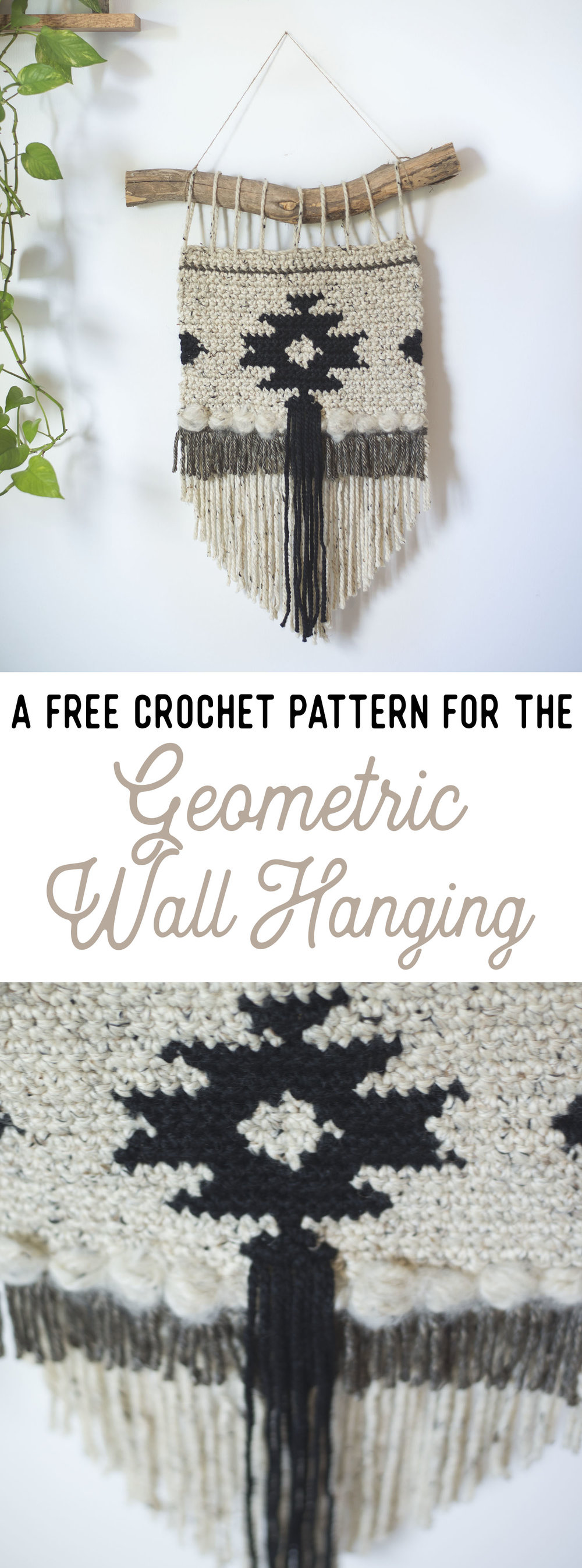 Geometric Wall Hanging | by Meg Made With Love