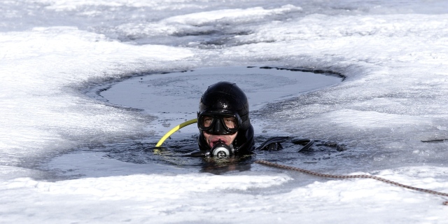 Ice Diving  - Image may be subject to copywrite
