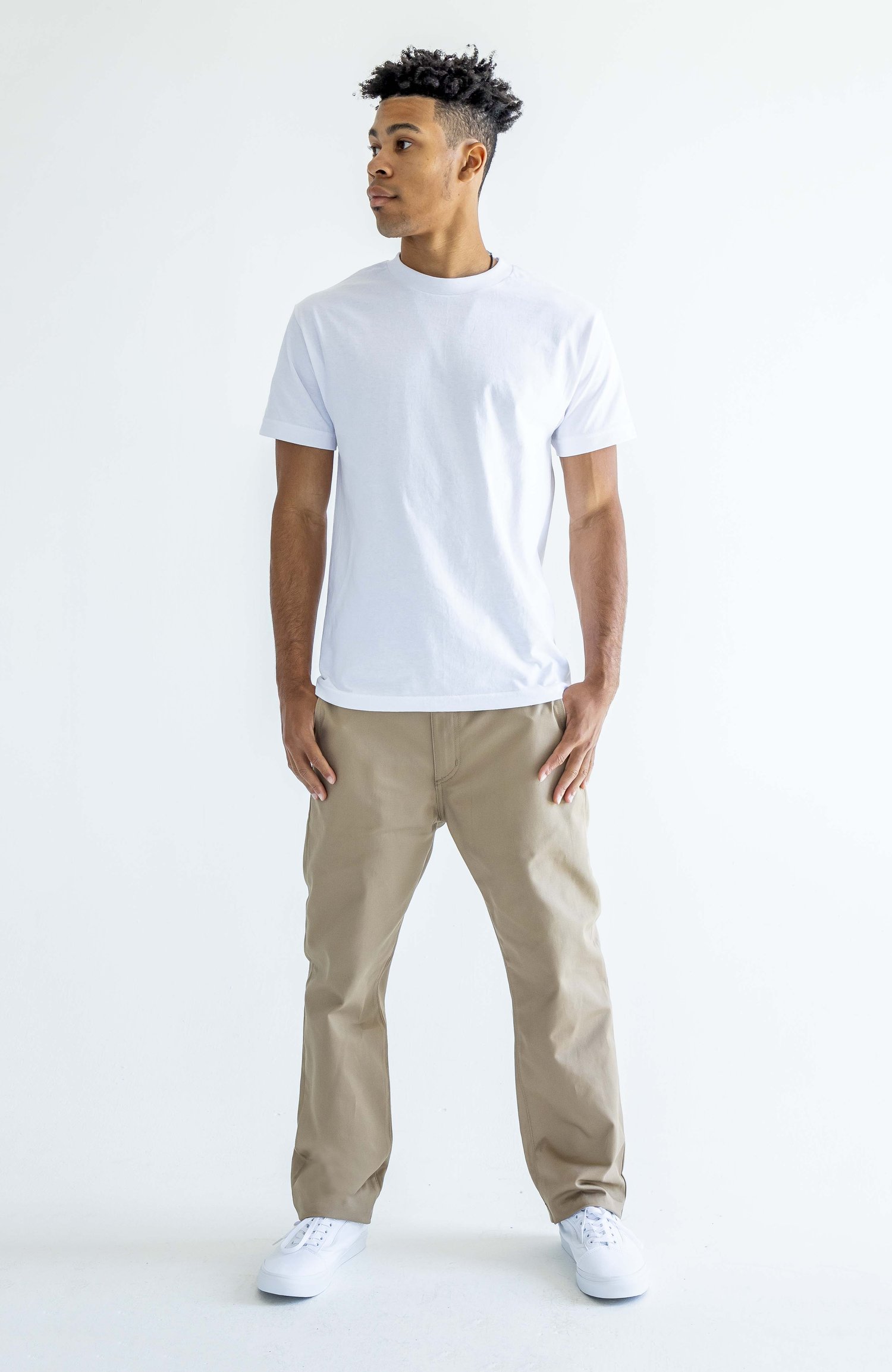 Relaxed Chino Pants — Neo Blue