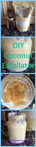 DIY Coconut Exfoliator