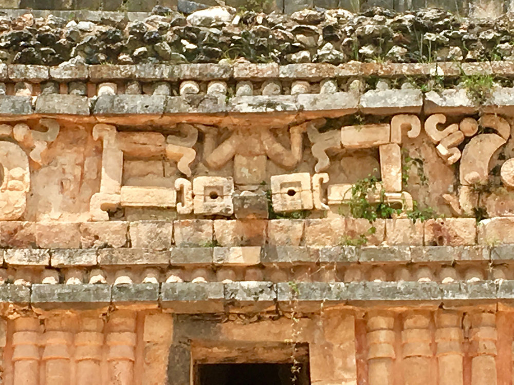 Image result for descending god on el palacio temple at sayil