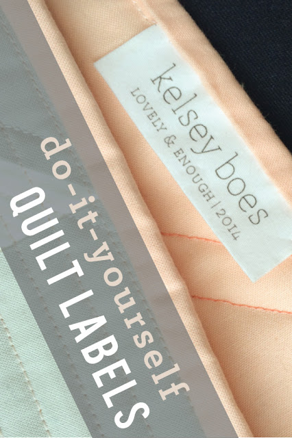 DIY Quilt Labels | Make Your Own Professional Labels with Just a Printer and Freezer Paper