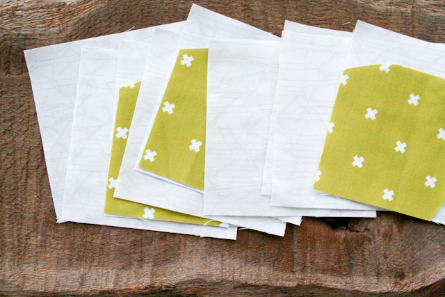modern citron arches blocks from Carolyn Friedlander's Savor Each Stitch | Lovely and Enough