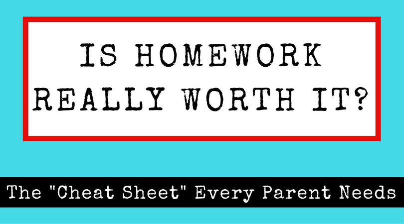 Cheat sheet homework