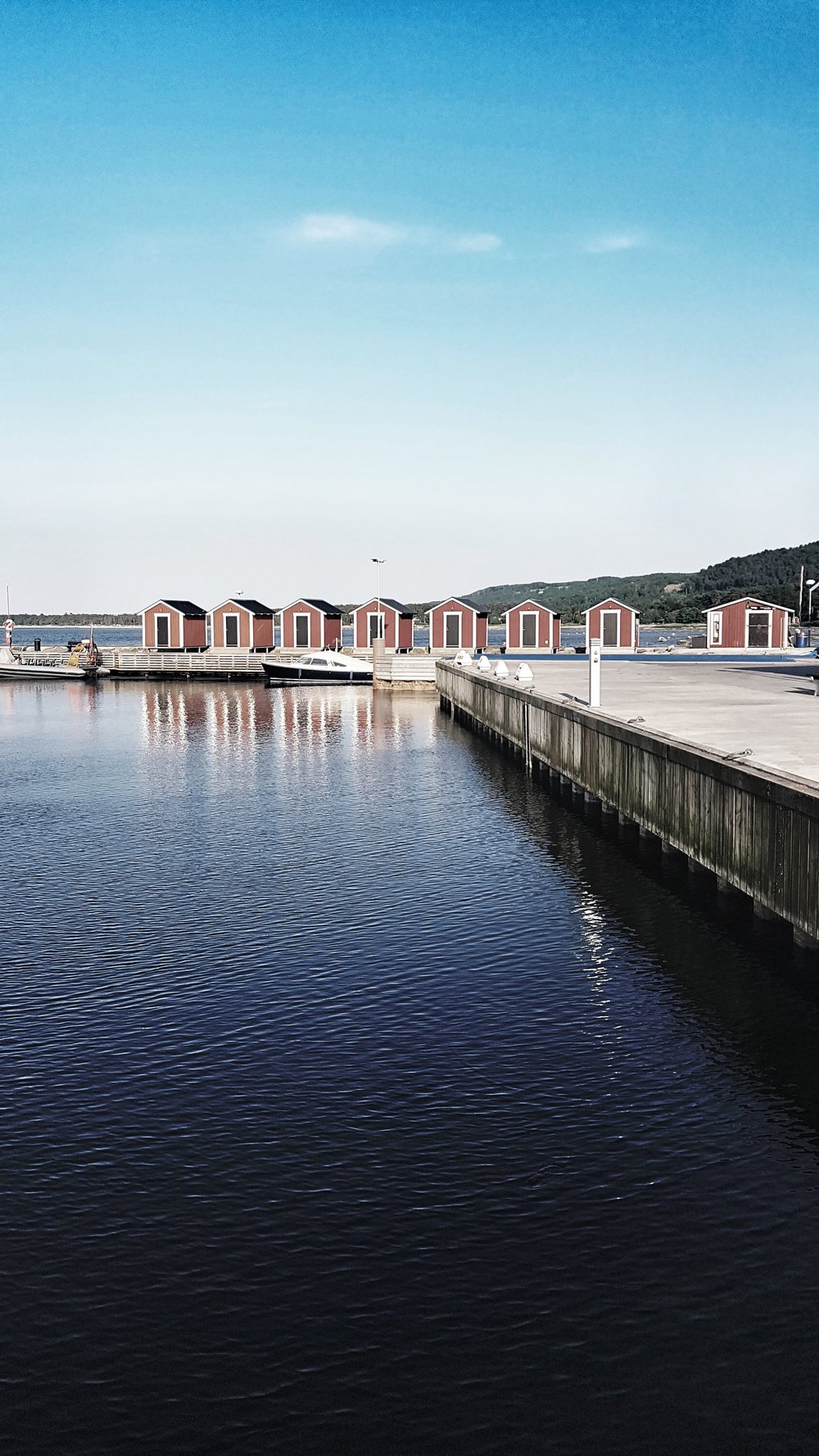  The harbour in Båstad 