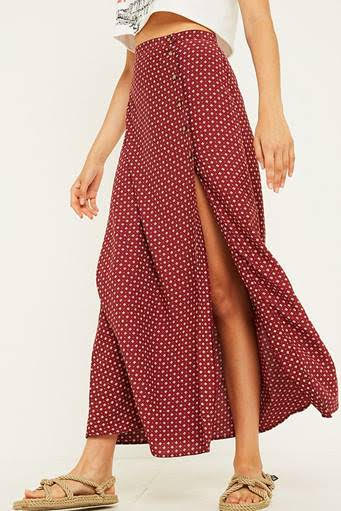  Polka dot skirt from  Urban Outfitters  
