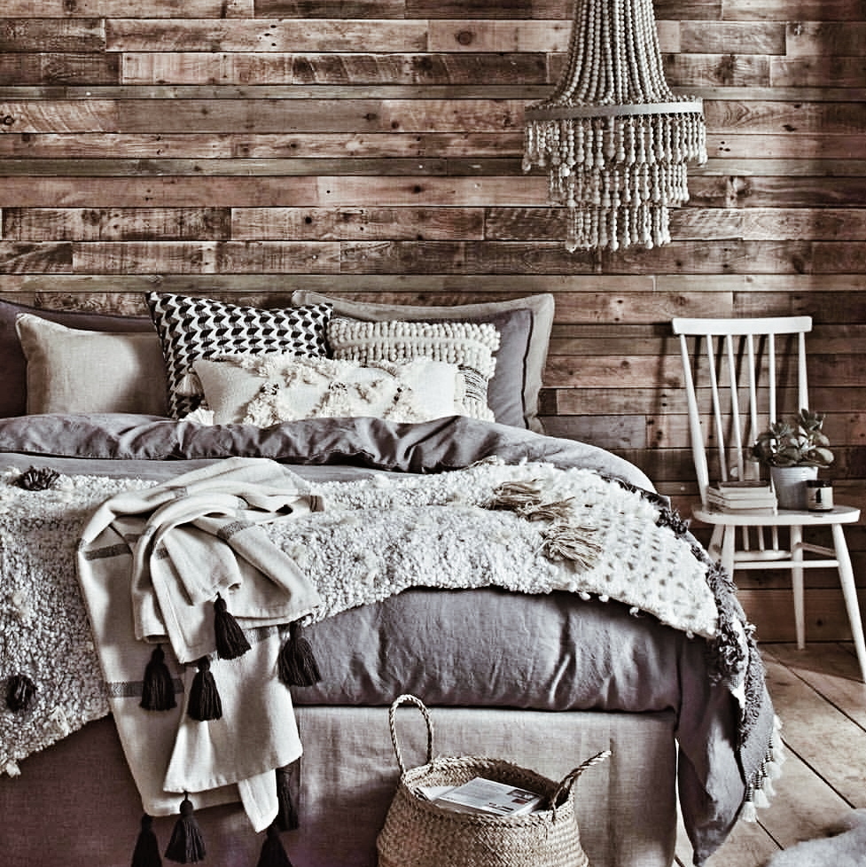  The inspiration behind my wooden wall spotted on the  Herdy Sleep  website 