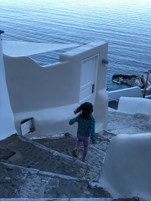 exploring Santorini