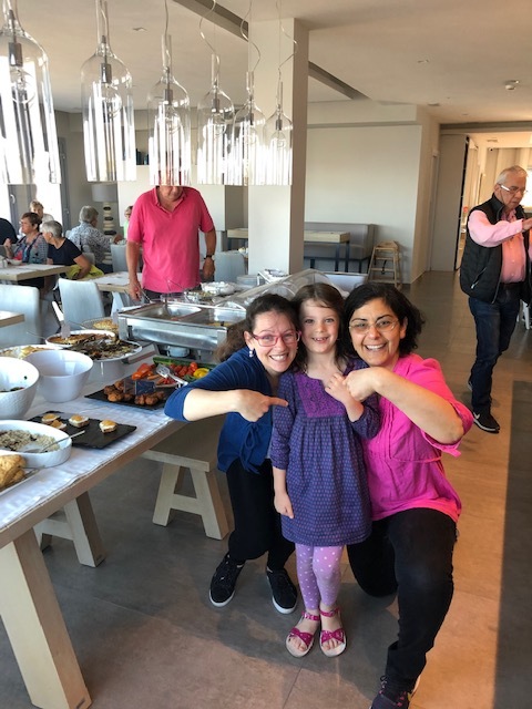 Nikoletta and Marine with Olivia - they both made our trip so so special. Will never forget their incredible hospitality at The Hotel Grotta - can’t wait to stay again!!