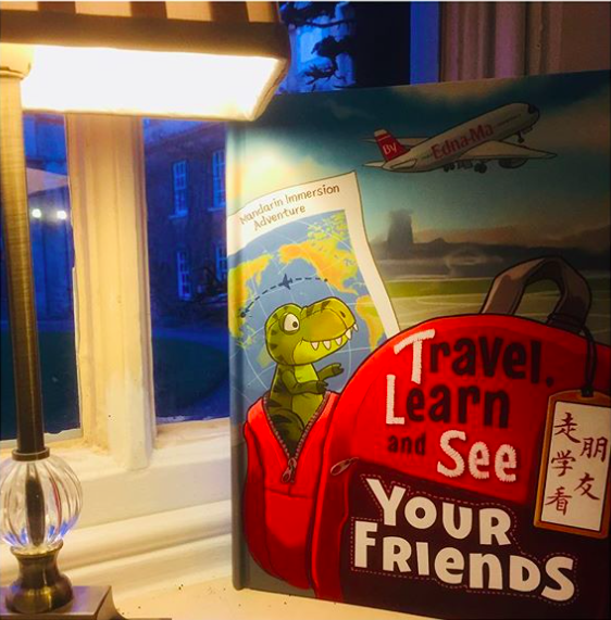 Today, we have our first ever guest episode! The Audiobook(s) of "Travel, Learn and See Your Friends: Adventures in Mandarin Immersion" - by Dr. Edna Ma. This is my copy when it arrived at Cambridge! (Window seat at Christ's College Buttery!)