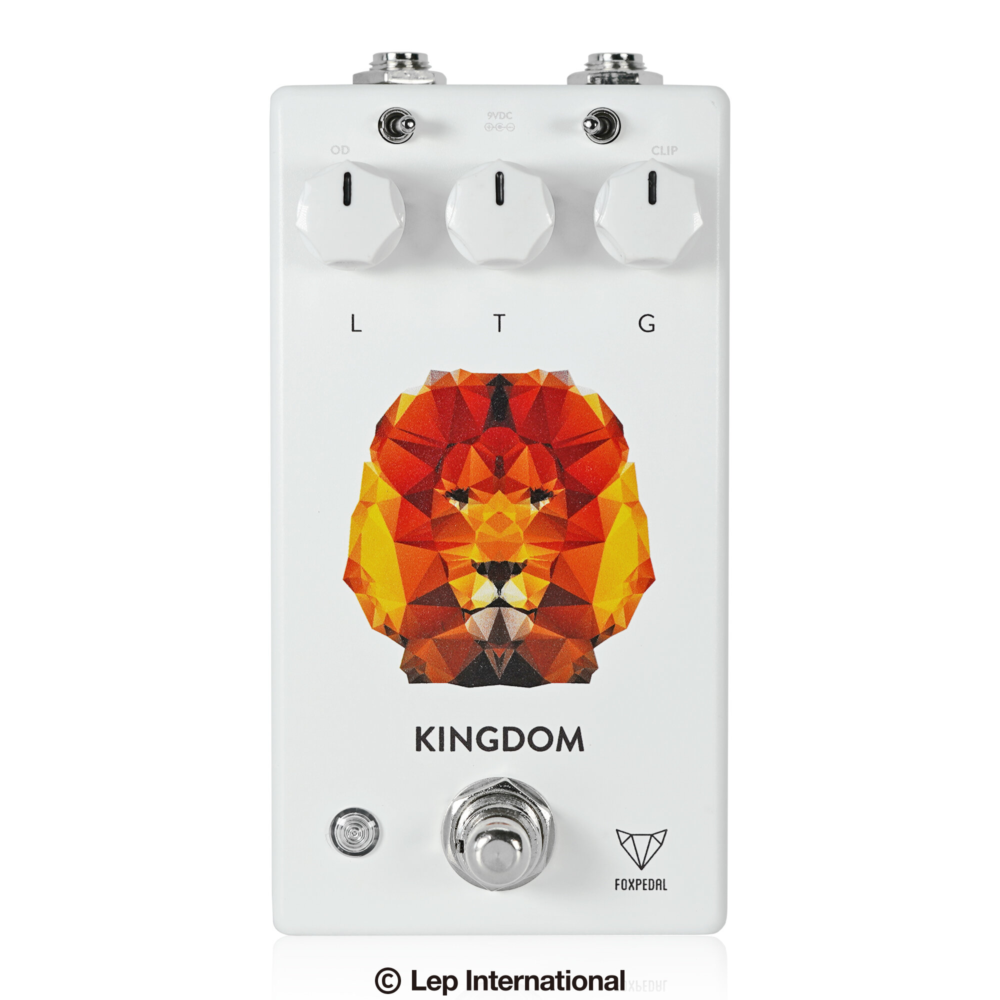 Foxpedal / Kingdom White Polygon Lion — LEP INTERNATIONAL