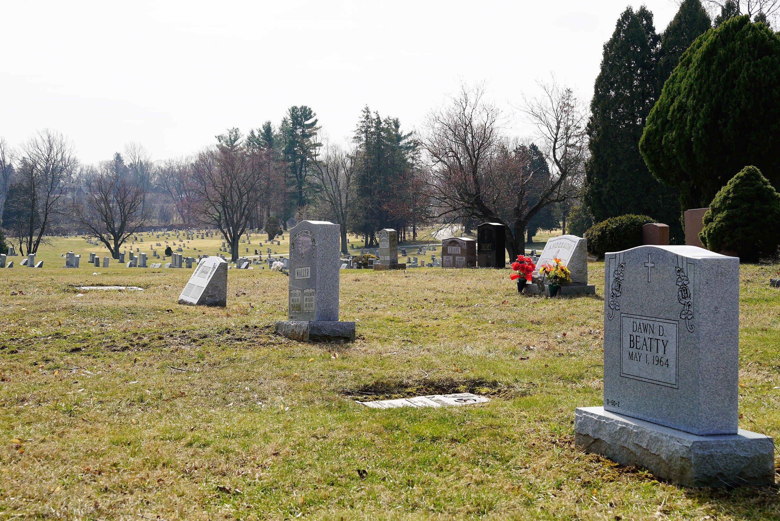 Glenwood Memorial Gardens Cemetery Broomall Pennsylvania