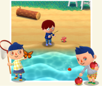 Catching Fish, Collecting Fruit and hunting bugs are just some of the actions you need to complete in Animal Crossing in order to collect items and craft furniture.
