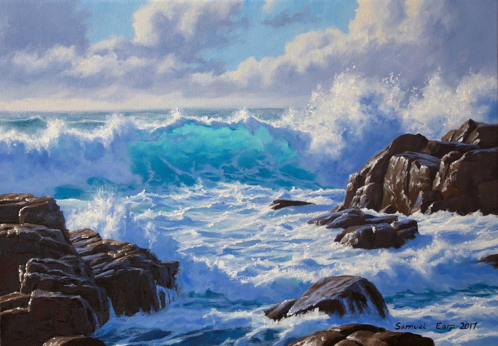 How to Paint a Dramatic Seascape in 5 Easy Steps — Samuel